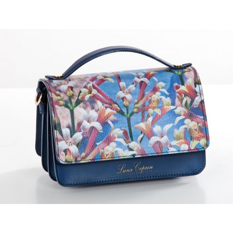 Mini Bag Asperula Stellina blu 