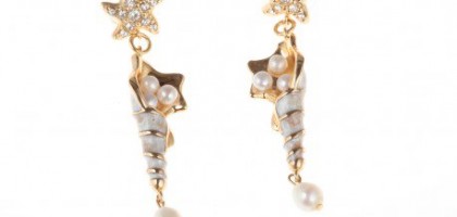Outlet online Luna Caprese: Orecchini di perle vere